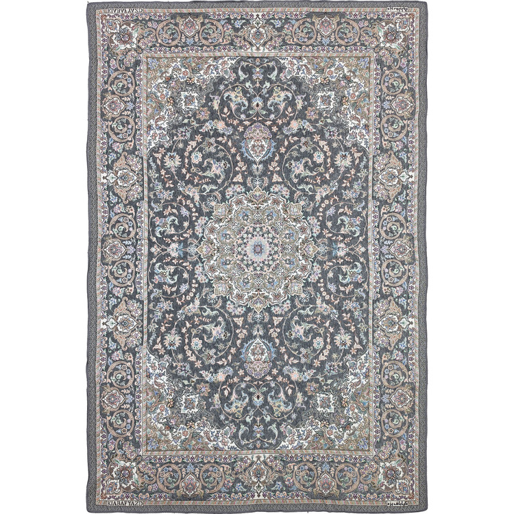 روفرشی فیلی رنگ کیابافت یزد طرح کژال کد 408