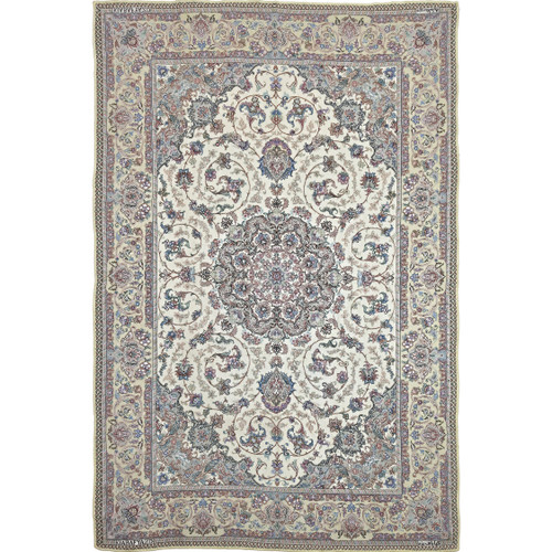 روفرشی کرم کیاباف یزد طرح کلاسیک لچک و ترنج