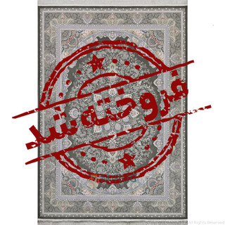 فرش 1500شانه تخفیفی ارغوان کاشان نقشه الی متالیک تراکم 4500 اکریلیک