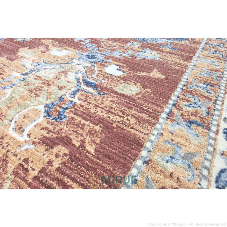 دکوراسیون کلاسیک و نئوکلاسیک با فرش وینتیج روناسی گرادیانت کد 7310C
