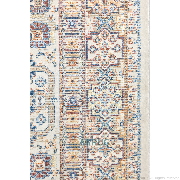 عکس از زاویه نزدیک خاب ضخیم 10 میلی متری فرش لیلی کد 8315LC