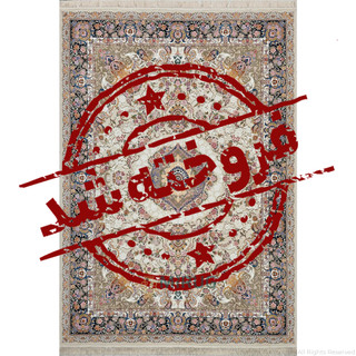 فرش 1200 شانه بهشتی تبریز نقشه 1080 کرم کلکسیون تبریز تراکم 3600