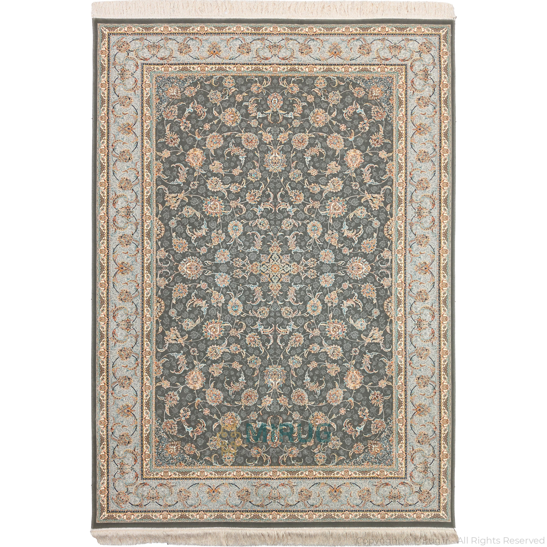 فرش ۱۵۰۰ شانه ستاره کویر یزد مدل E502-1073 ، کلکسیون ستارگان